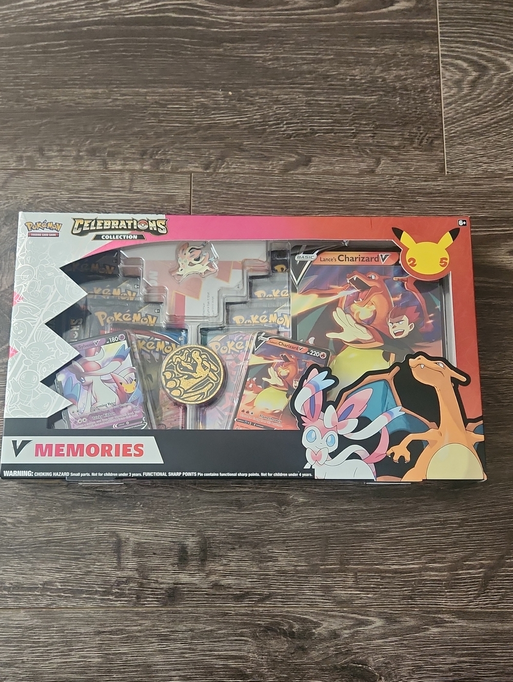 Pokemon Celebrations V Memories Box Charizard & Sylveon 25th Anniversary